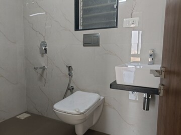 Bathroom in 1 BHK Apartment at Om Sai Aangan Ulwe, Ulwe – for Rent