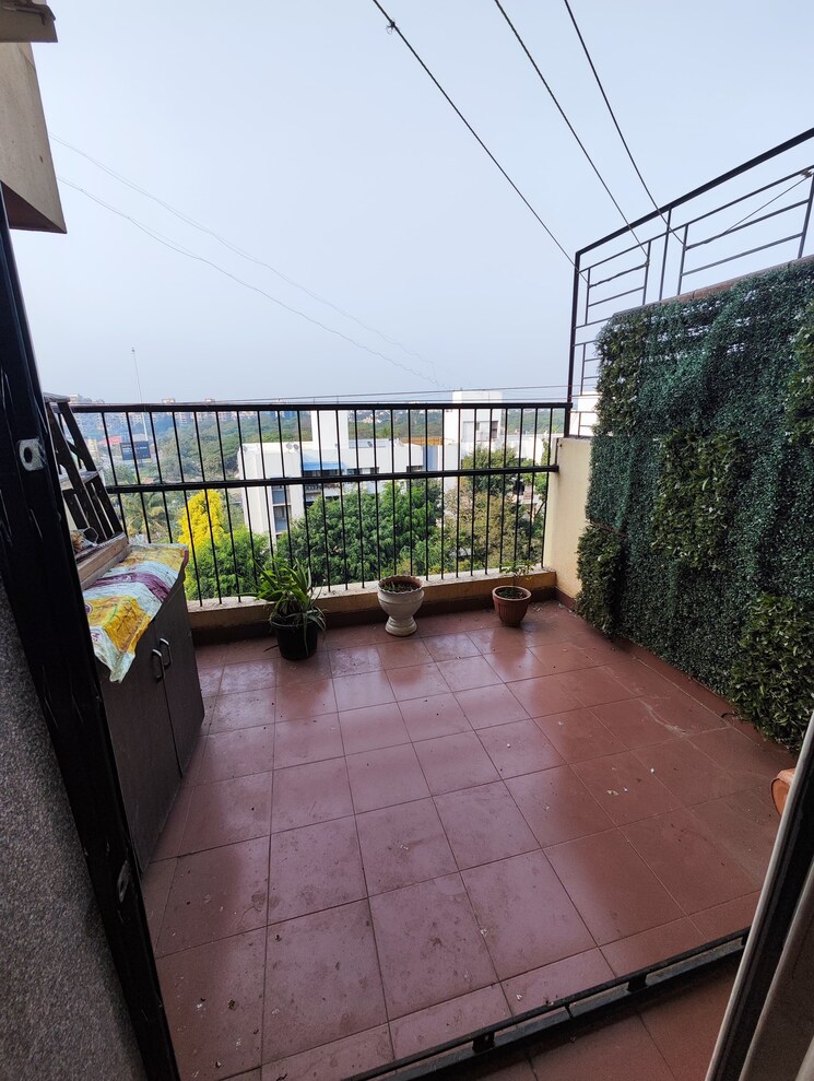 Balcony, oxford-premium 3.5 Bedroom 1800 Sq.Ft. Apartment In Wanowrie Pune 6599821