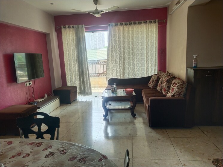 Living Room, swastik-regalia 3 Bedroom 1430 Sq.Ft. Apartment In Waghbil Thane 6602985