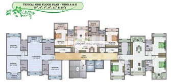 2 BHK Apartment For Resale in Good Will Paradise Kharghar Navi Mumbai  6605108