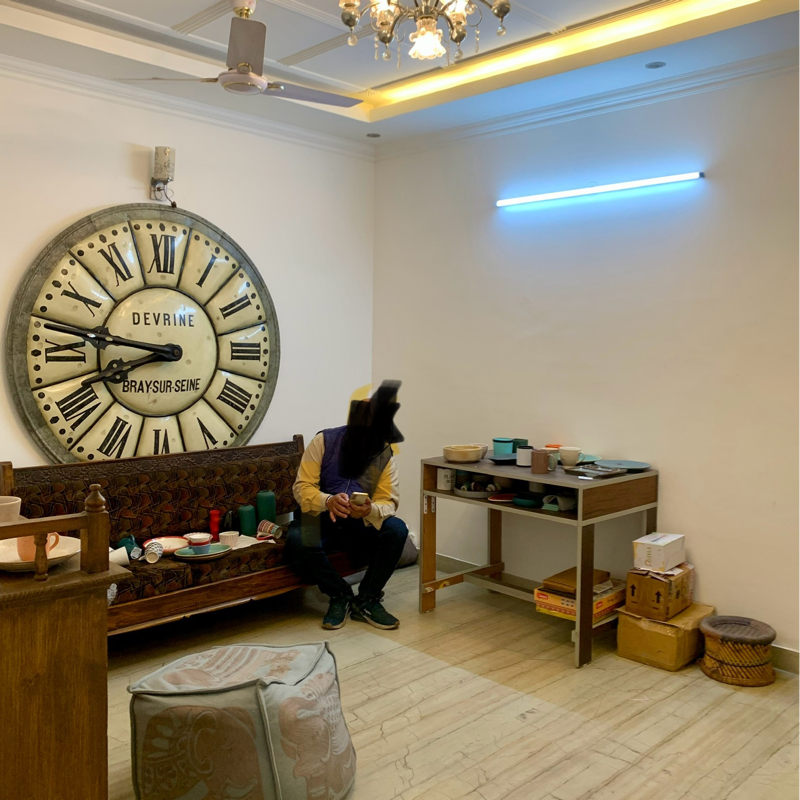 Rental 2 Bedroom 1000 Sq.Ft. Builder Floor in RWA Kalkaji Block B