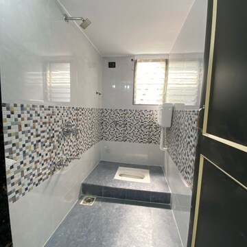 Bathroom in 2 BHK Apartment at Shramsafalya CHS Dombivli West, Dombivli West – for Rent