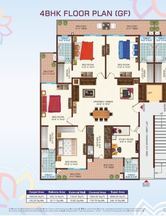 4 BHK Builder Floor For Resale in Uninav Utopia Morti Ghaziabad  6609264