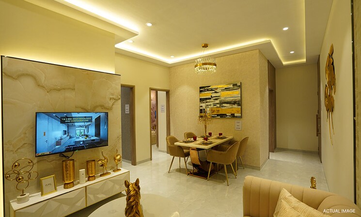 Living Room, paradigm-business-bay-102-downtown 1 Bedroom 395 Sq.Ft. Apartment In Oshiwara Mumbai 6612234