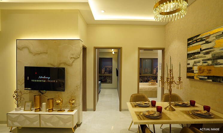 Living Room, paradigm-business-bay-102-downtown 1 Bedroom 395 Sq.Ft. Apartment In Oshiwara Mumbai 6612234