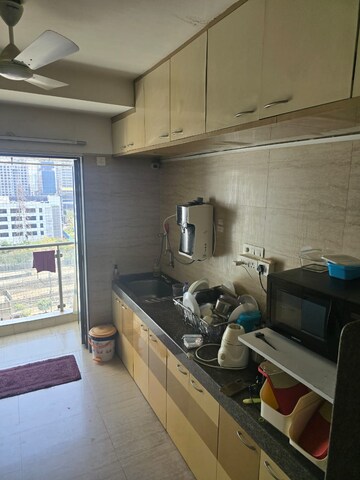 Kitchen in 3 BHK Apartment at HDIL Metropolis Residences, Andheri West – for Rent
