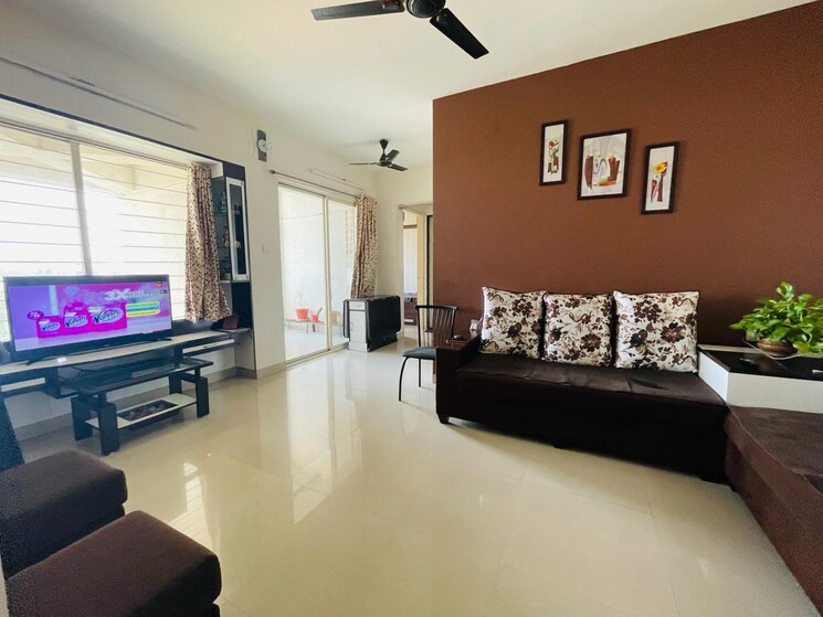 Living Room, dreams-nandini 2 Bedroom 940 Sq.Ft. Apartment In Shewalwadi Pune 6613610