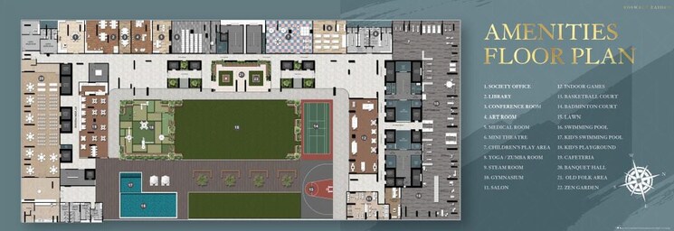 Master Plan, roswalt-zaiden 1 Bedroom 401 Sq.Ft. Apartment In Jogeshwari West Mumbai 6614221