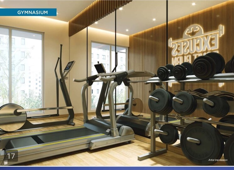Gym, naupada 2 Bedroom 1060 Sq.Ft. Apartment In Naupada Thane 6614884