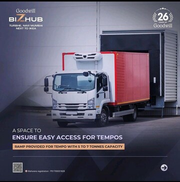  Industrial Plot For Sale in Goodwill Bizhub, Turbhe