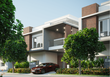 4 BHK Villa – Exterior View View at Hallmark 5A Villa, Kollur - for Sale