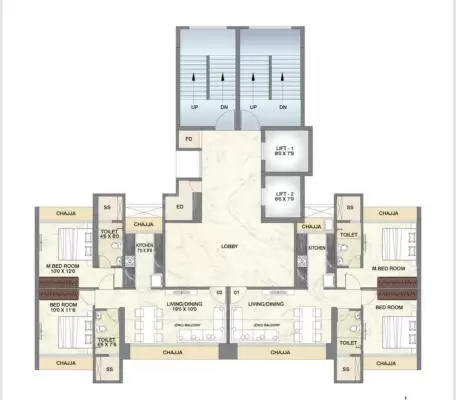 2 BHK Apartment For Resale in Vinay Vivanta Kharghar Navi Mumbai  6624783