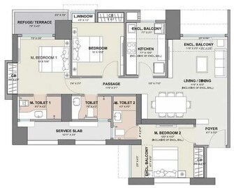 2 BHK Apartment For Resale in Vinay Vivanta Kharghar Navi Mumbai  6624783