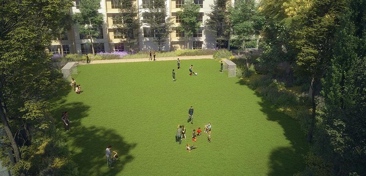 Garden, lodha-crown-kolshet 2 Bedroom 530 Sq.Ft. Apartment In Kolshet Road Thane 6625241