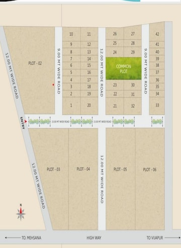 Commercial Industrial Plot 1000 Sq.Yd. For Resale in Mahesana Gidc Mehsana  6625557