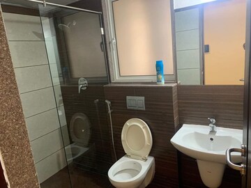 Bathroom in 3 BHK Apartment at Kumar Princetown Royal, Undri – for Rent