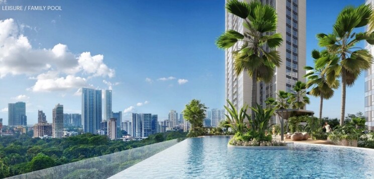 Swimming Pool, piramal-aranya 3 Bedroom 1063 Sq.Ft. Builder Floor In Byculla Mumbai 6626803