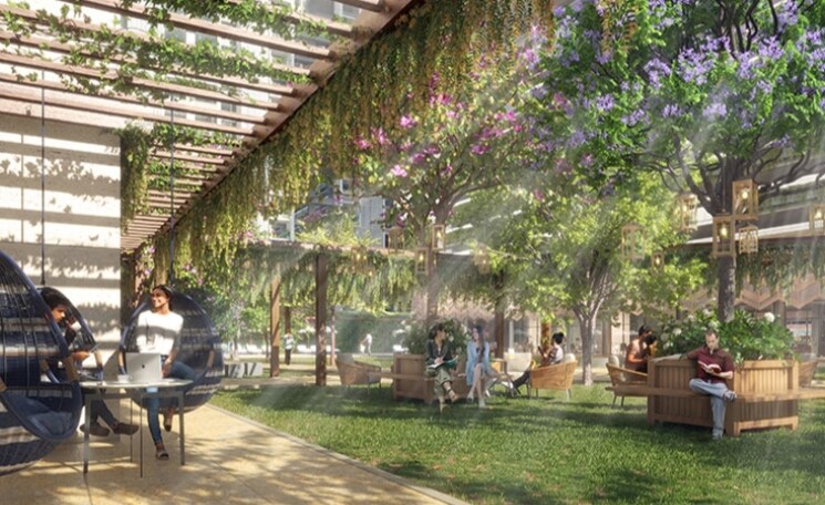 Garden, lodha-divino 2 Bedroom 820 Sq.Ft. Builder Floor In Matunga East Mumbai 6626819