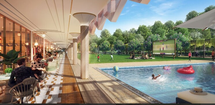 Swimming Pool, lodha-divino 2 Bedroom 820 Sq.Ft. Builder Floor In Matunga East Mumbai 6626819