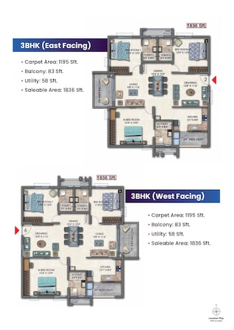 2 BHK Apartment For Resale in Aparna Cyber Star Osman Nagar Hyderabad  6627070