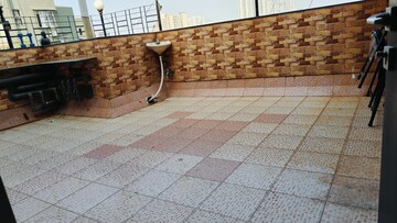 Terrace in 2 BHK Apartment at Evershine Greens, Andheri West – for Rent