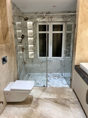 Bathroom in 4 BHK Apartment at Ajmera Aria, Koregaon Park – for Sale