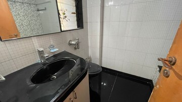 Bathroom in 3 BHK Apartment at Lokhandwala Complex Andheri – for Rent