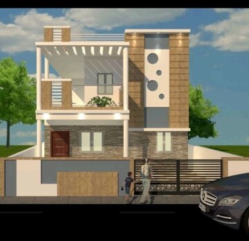 2 BHK Villa – Exterior View View at Hosur Krishnagiri rd - for Sale