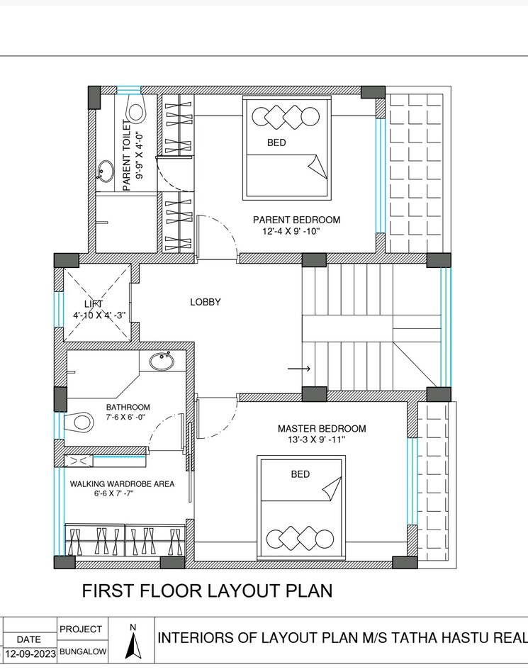 Floor Plan, kauls-heritage-city-apartment 4 Bedroom 2600 Sq.Ft. Villa In Vasai West Palghar 6642808