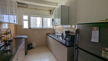 Kitchen in 3 BHK Apartment at Prestige High Fields, Gachibowli – for Rent
