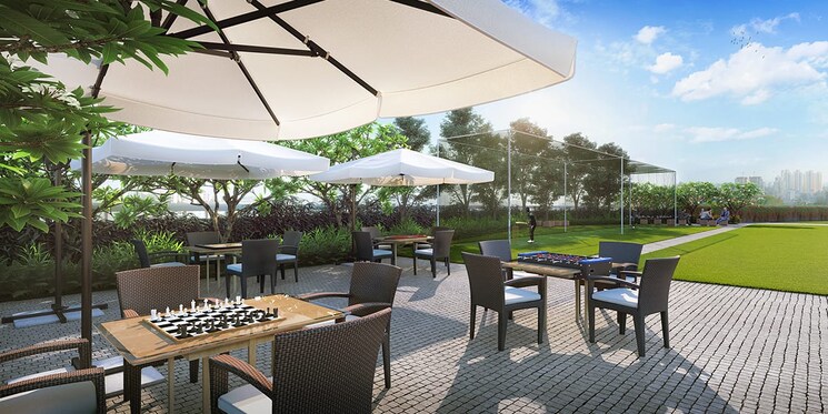 Exterior View, godrej-exquisite 2 Bedroom 655 Sq.Ft. Builder Floor In Ghodbunder Road Thane 6649544