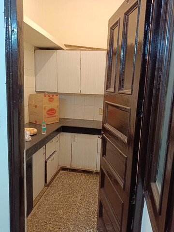 Kitchen in 2 BHK Builder Floor at Lajpat Nagar – for Rent