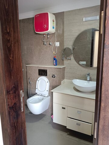 Bathroom in 2 BHK Builder Floor at East Of Kailash – for Rent