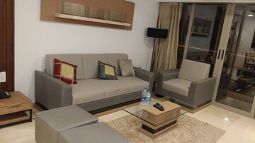 Living Room in 3 BHK Apartment at Adani Group Western Heights, Andheri West – for Rent