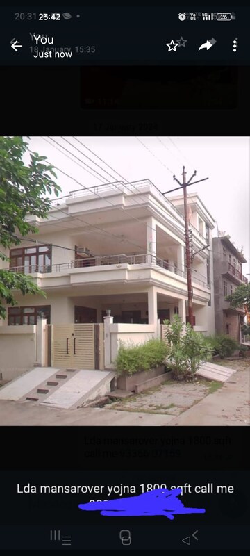 3 BHK Independent House For Resale in Ashiyana Lucknow  6662792