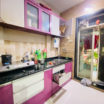 Kitchen in 1 BHK Apartment at Amar Raj Vaibhav NX, Dombivli West – for Rent