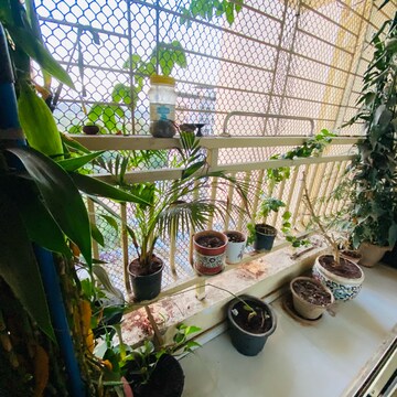 Balcony in 1 BHK Apartment at Amar Raj Vaibhav NX, Dombivli West – for Rent