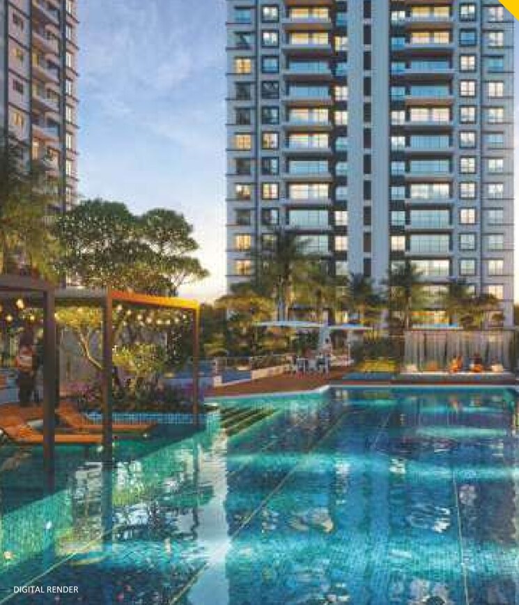 Swimming Pool, bhandari-7-plumeria-drive 4 Bedroom 1900 Sq.Ft. Apartment In Tathawade Pune 6669003