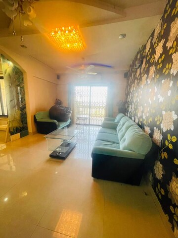 Living Room in 2 BHK Apartment at Bramhacorp Emerald County, Kondhwa – for Rent
