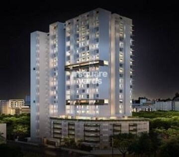 Building Lobby in 3 BHK Apartment at Romell Amore, Andheri West – for Rent