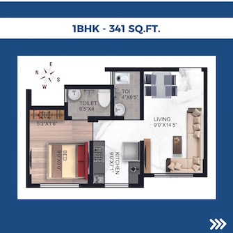 1 BHK Apartment For Resale in Imperial Paradise Boisar Palghar  6678566