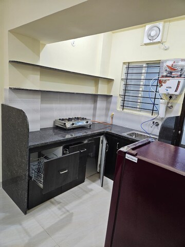 Kitchen in 1 BHK Apartment at Mahalaxmi Nagar – for Rent