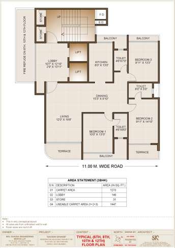 3 BHK Apartment For Resale in Seawoods Navi Mumbai 6681947