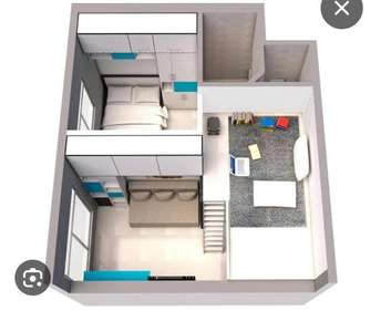 2 BHK Apartment For Rent in Rustomjee Summit Borivali East Mumbai 6683338