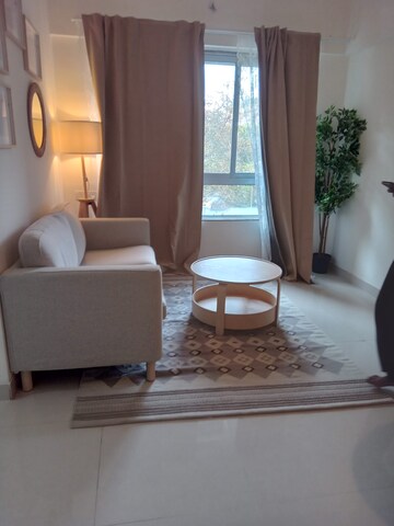 Living Room in 1 BHK Apartment at Vedant Sumeet Elite, Balkum Pada – for Sale