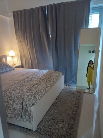 Bedroom in 1 BHK Apartment at Vedant Sumeet Elite, Balkum Pada – for Sale