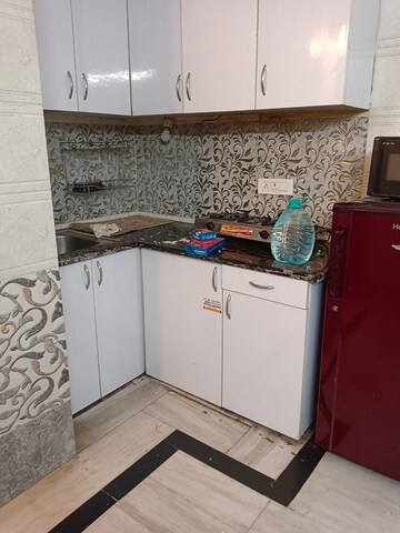 Kitchen in 1 BHK Builder Floor at Lajpat Nagar 4 – for Rent