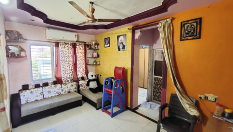 Living Room, taj-mahal-hotels-employees-chs 1 Bedroom 406 Sq.Ft. Apartment In Jacob Circle Mumbai 6692516