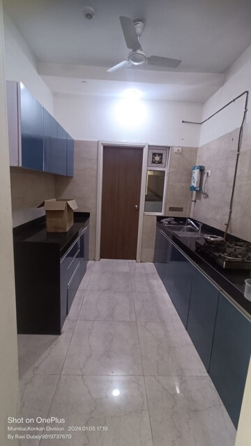 Kitchen in 2 BHK Apartment at L&T Crescent Bay T2, Parel – for Sale