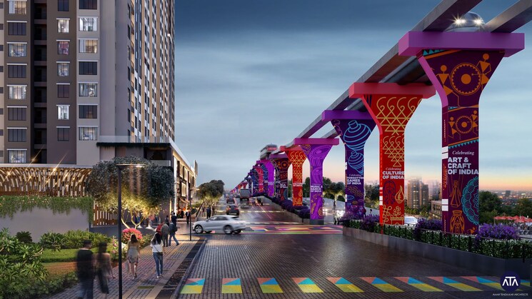 Exterior View, siddha-sky 3 Bedroom 831 Sq.Ft. Apartment In Wadala Mumbai 6695373